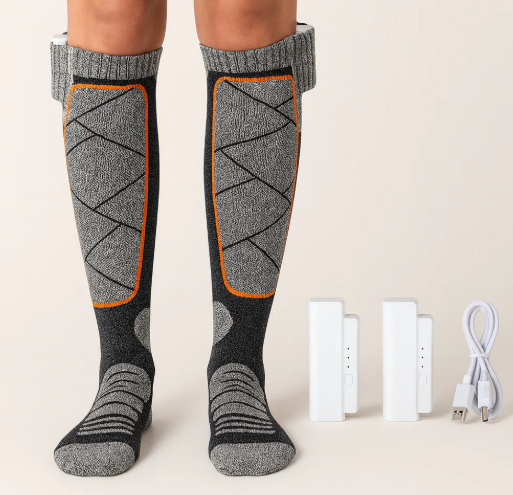 BLEUMNI™ Chaussettes Chauffantes Rechargeables